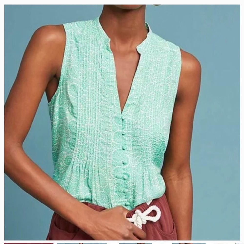 Anthropologie Maeve sleeveless top